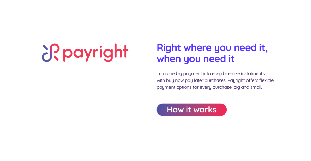 payright landing page